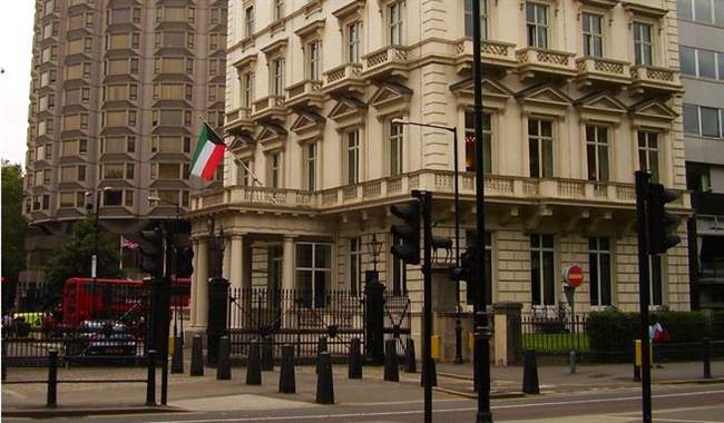 السفارة الكويتية في لندن - صورة مأخوذة من قِبل بارني جنكنس Barney Jenkins